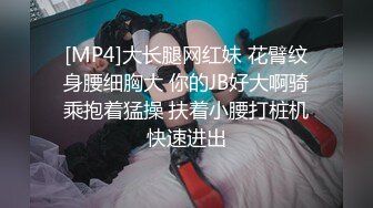 [MP4]大长腿网红妹 花臂纹身腰细胸大 你的JB好大啊骑乘抱着猛操 扶着小腰打桩机快速进出