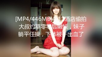 [MP4/446MB]4-12酒店偷拍 大叔约草零零后嫩妹，妹子躺平任操，下体被干出血了