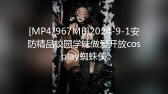 [MP4/967MB]2024-9-1安防精品校园学妹做爱开放cosplay蜘蛛侠