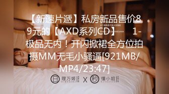 【新速片遞】私房新品售价89元的【AXD系列CD】❤️1-极品无内！开闪掀裙全方位拍摄MM无毛小骚逼[921MB/MP4/23:47]