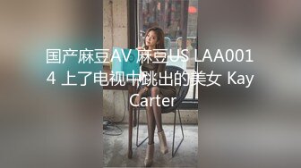 国产麻豆AV 麻豆US LAA0014 上了电视中跳出的美女 Kay Carter