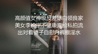 高颜值女神级反差婊白领良家美女李始宇不健康露脸私拍流出对着镜子自慰内裤擦淫水