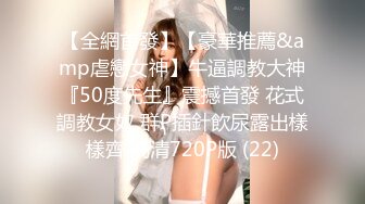 【全網首發】【豪華推薦&amp虐戀女神】牛逼調教大神『50度先生』震撼首發 花式調教女奴 群P插針飲尿露出樣樣齊 高清720P版 (22)