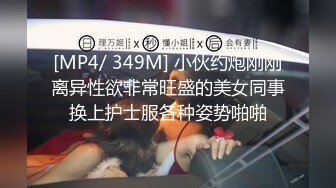 [MP4/ 349M] 小伙约炮刚刚离异性欲非常旺盛的美女同事换上护士服各种姿势啪啪