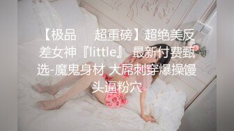 【极品❤️超重磅】超绝美反差女神『little』 最新付费甄选-魔鬼身材 大屌刺穿爆操馒头逼粉穴