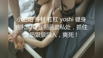 小肥妞 身材 杠杠 yoshi 健身房和哥哥互相品尝私处，抓住龙筋狠狠后入，爽死！