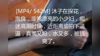 [MP4/ 542M] 沐子在探花，泡良，非常漂亮的小少妇，痴迷高潮时候，近距离偷拍下逼逼，真美又粉，水又多，被插爽了。